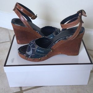 Coach wedges